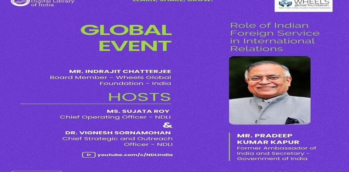 Global Event: Role of Indian Foreign Service in International Relations
