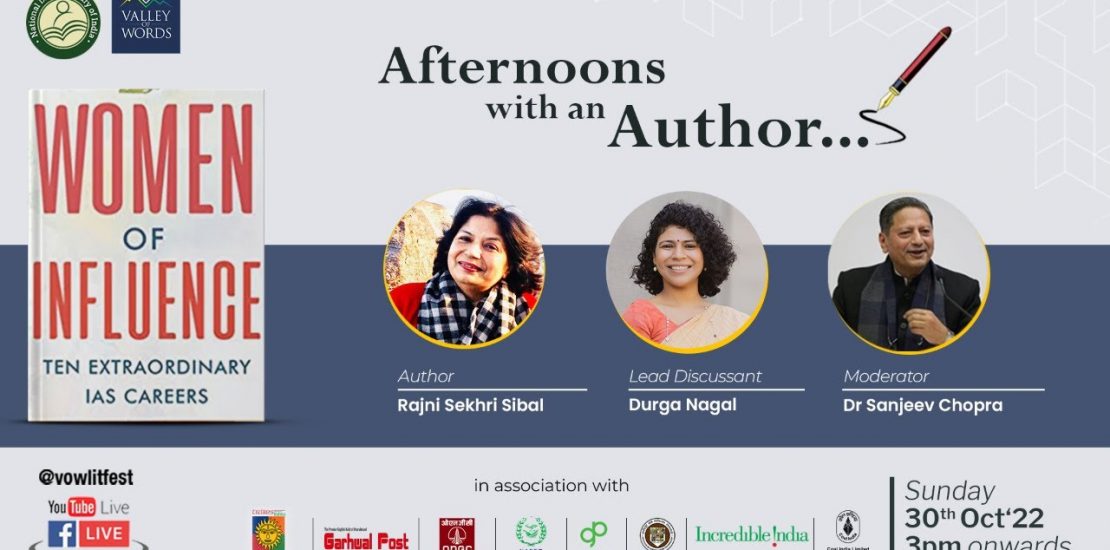 Afternoons with an Author: 30th October, 2022 | Rajni Sekhri Sibal & Durga Nagpal