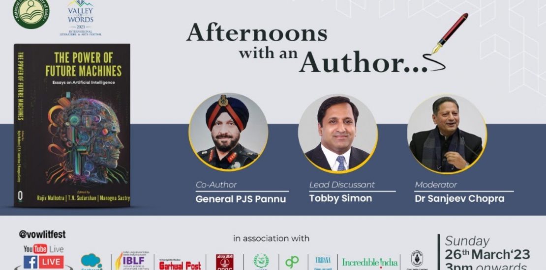 Afternoons with an Author: 26th March | General PJS Pannu & Tobby Simon