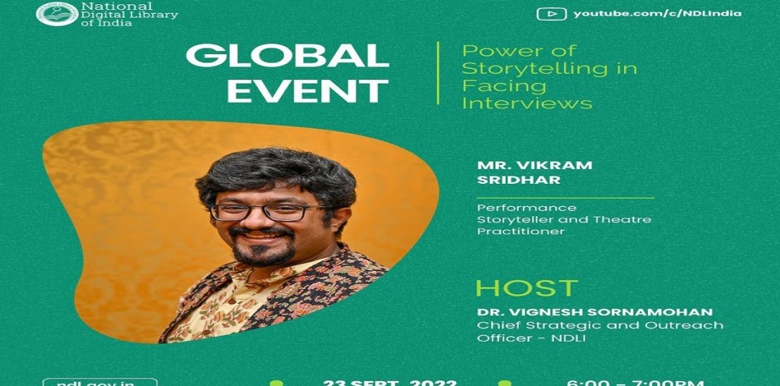 Global Event: Power of Storytelling in Facing Interviews