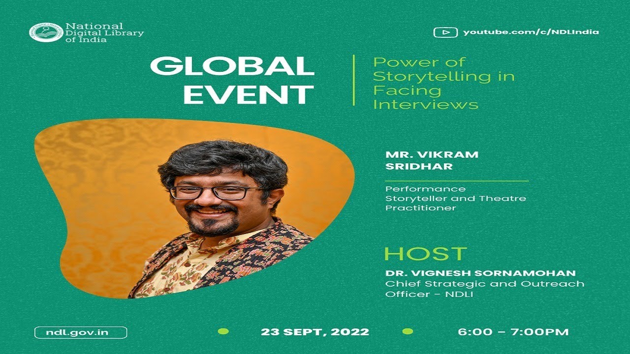 Global Event: Power of Storytelling in Facing Interviews