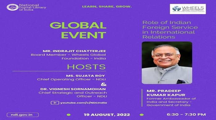 Global Event: Role of Indian Foreign Service in International Relations