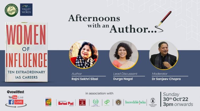 Afternoons with an Author: 30th October, 2022 | Rajni Sekhri Sibal & Durga Nagpal