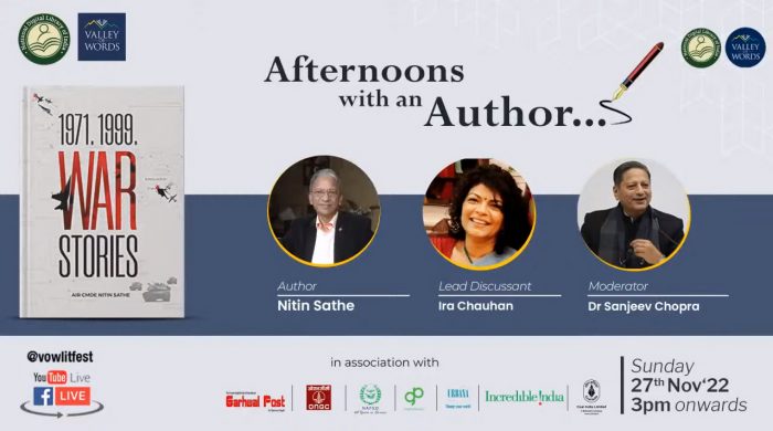 Global Event : Afternoons with an Author - Air Cmde Nitin Sathe's book 1971.199...