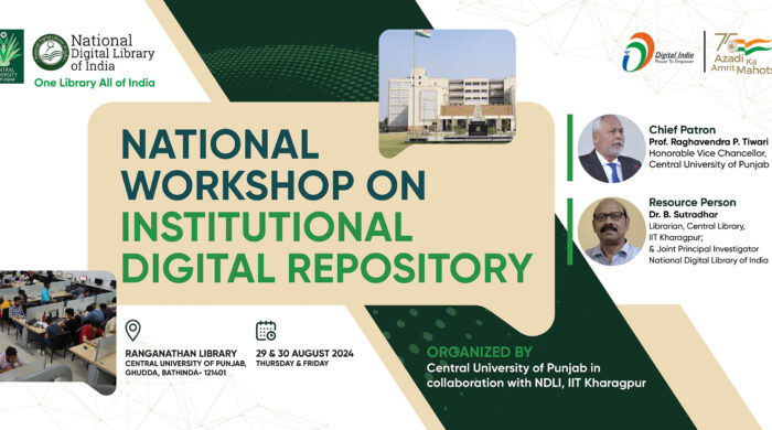 National Workshop on Institutional Digital Repository