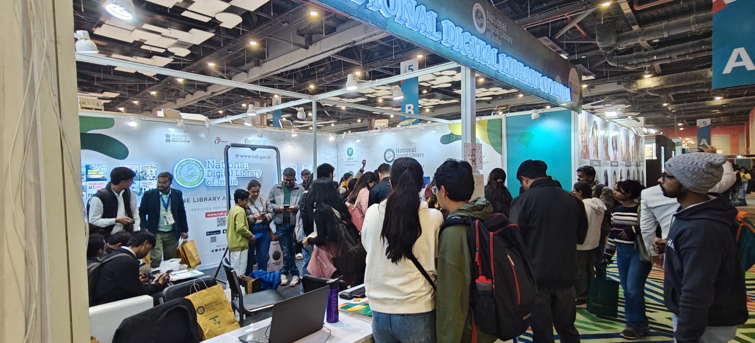 NDLI at the 53rd New Delhi World Book Fair (NDWBF) 2026